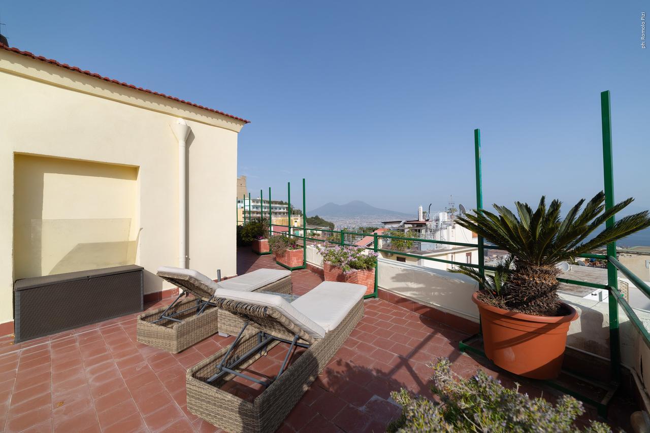 Una Terrazza Sul Golfo Nápoles Exterior foto